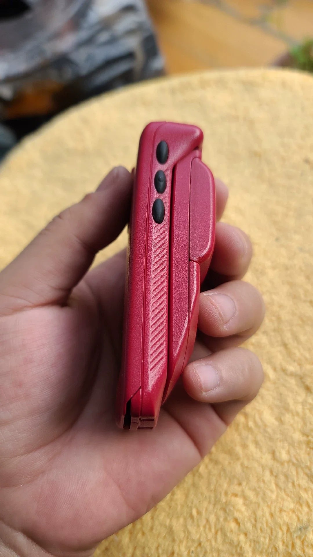 Motorola 308, fully original in red